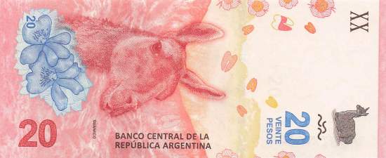 100 Pesos Argentinien 2018